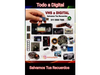 VHS Video a Digital Mejorado a Smart TV