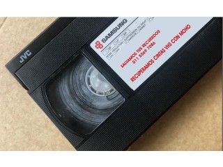 Recuperamos y Digitalizamos Cintas VHS y/o Moho
