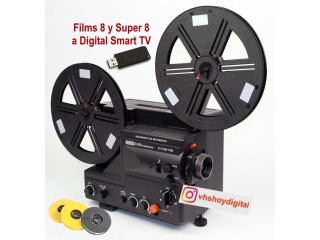 Films 8 y Super 8mm Digital a Smart TV