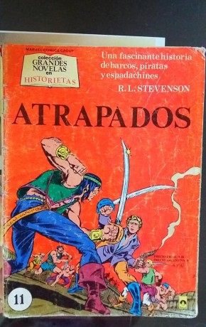 revista-vintage-atrapados-rl-stevenson-marvel-comics-group-coleccion-grandes-novelas-en-historietas-11-1978-big-0