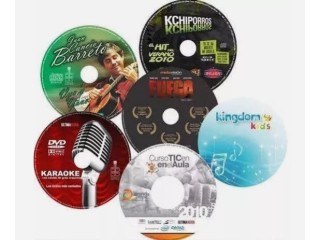 Impresión Directa sobre DVD y CD