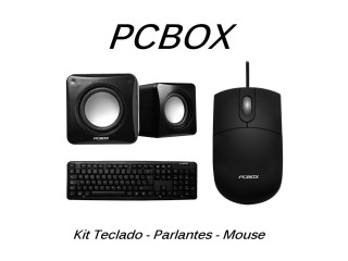 PCBOX Kit Teclado - Mouse - Parlantes - OPORTUNIDAD