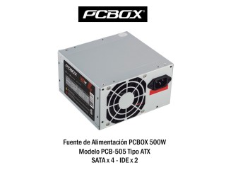 PCBOX - Fuente de Alimentación 500w