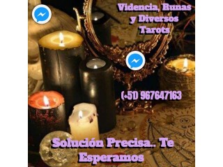 VIDENCIA, RUNAS, Y DIVERSOS TAROTS - SOLUCION PRECISA..... TE ESPERAMOS