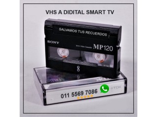 VHS 8mm a Digital / Digitalizacion mejorada.