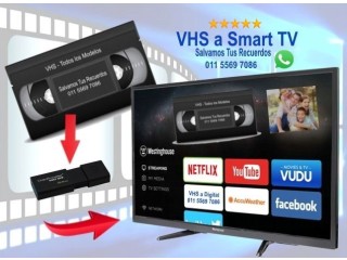 VHS a Pendrive Digital mejorado Apto Smart TV