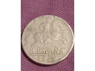 MONEDA DE 10 CENTAVOS DE ESPAÑA 1940