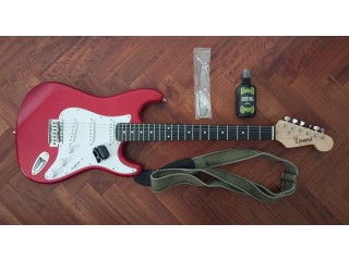 Guitarra Leonard Stratocaster + Accesorios Varios