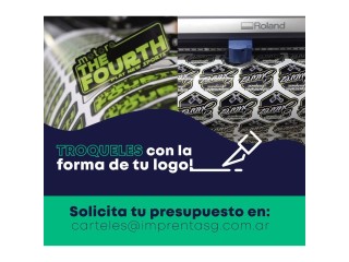 Adhesivas Con El Logo De Tu Marca